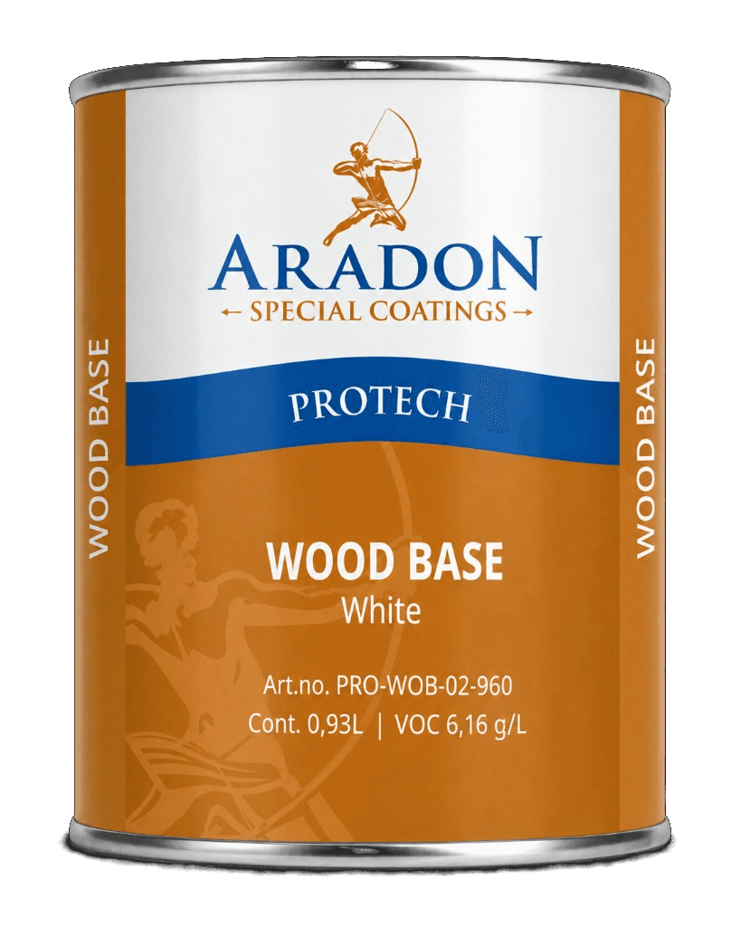 Wood Base — White